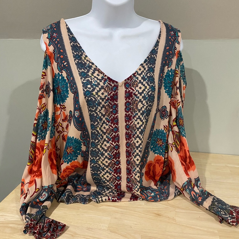 Francesca’s cold shoulder top